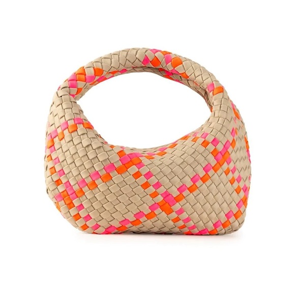 HAUTE SHORE Handbags - Carrie Belize | Mini Woven Hobo Handbag